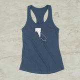 Idafornian Idaho California Graphic Women's Tank